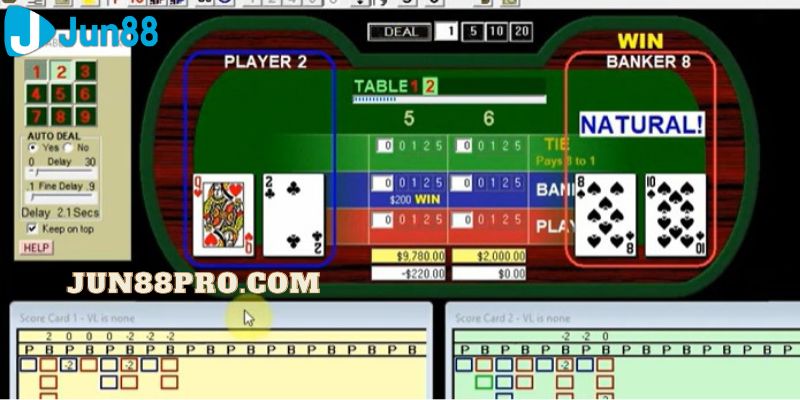 Jun88-tool hack baccarat trên điện thoại