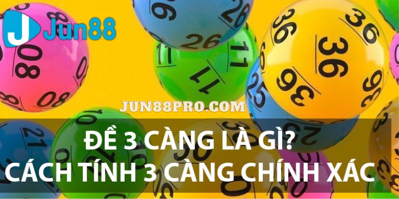 cách tính 3 càng miền Bắc