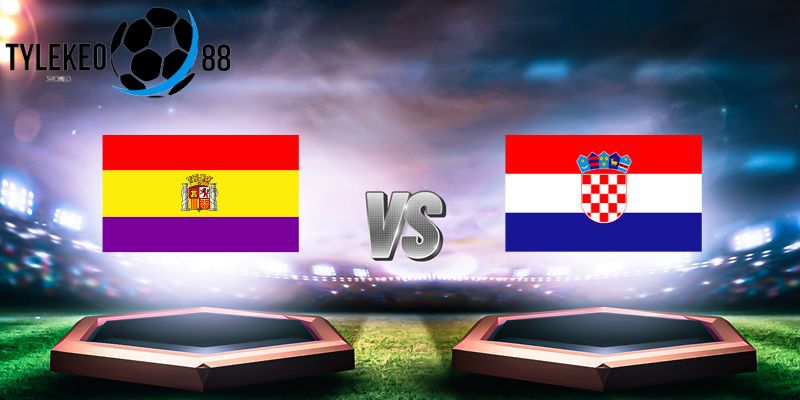 soi kèo Tây Ban Nha vs Croatia